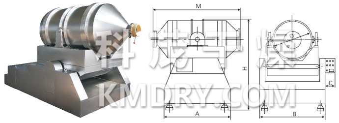 EYH系列二維運動混合機 EYH系列二維運動混合機